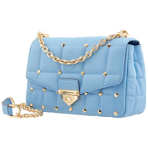 studded michael kors|Michael Kors quilted shoulder bag.